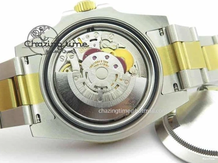 MiroTime 0410 Functional Submariner 116613 LB JF 1:1 Best Edition Blue Dial On SS YG Bracelet SH 3724